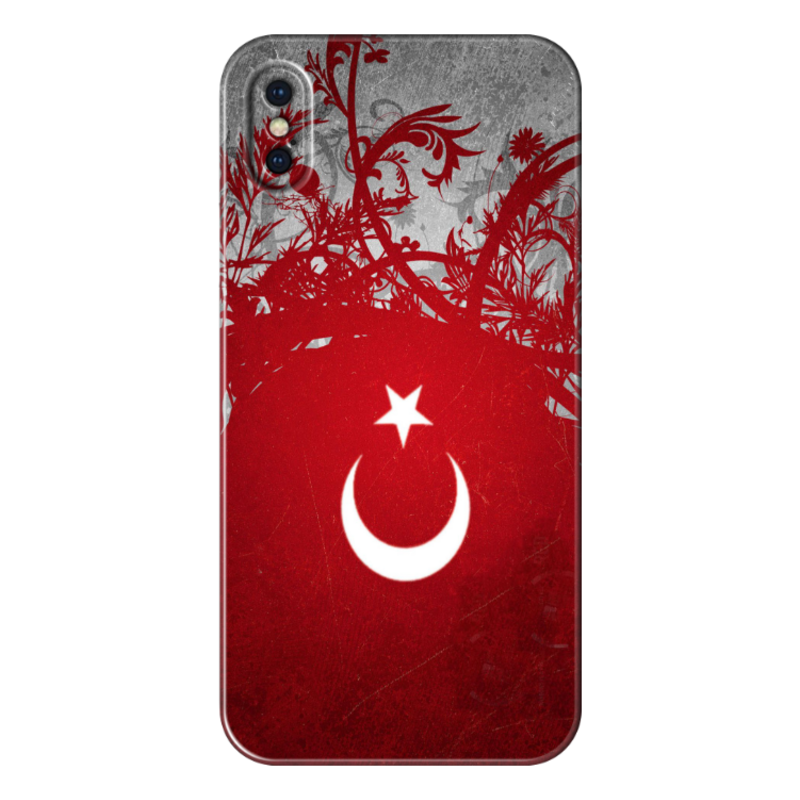 Apple - iPhone X Türk Bayrağı Silikon Kılıf