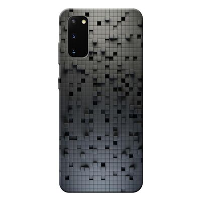 Samsung - Galaxy S20 Plus Metalic Wall Silikon Kılıf