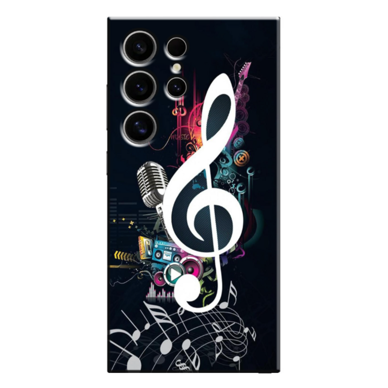 Samsung - Galaxy S25 Ultra Music Silikon Kılıf