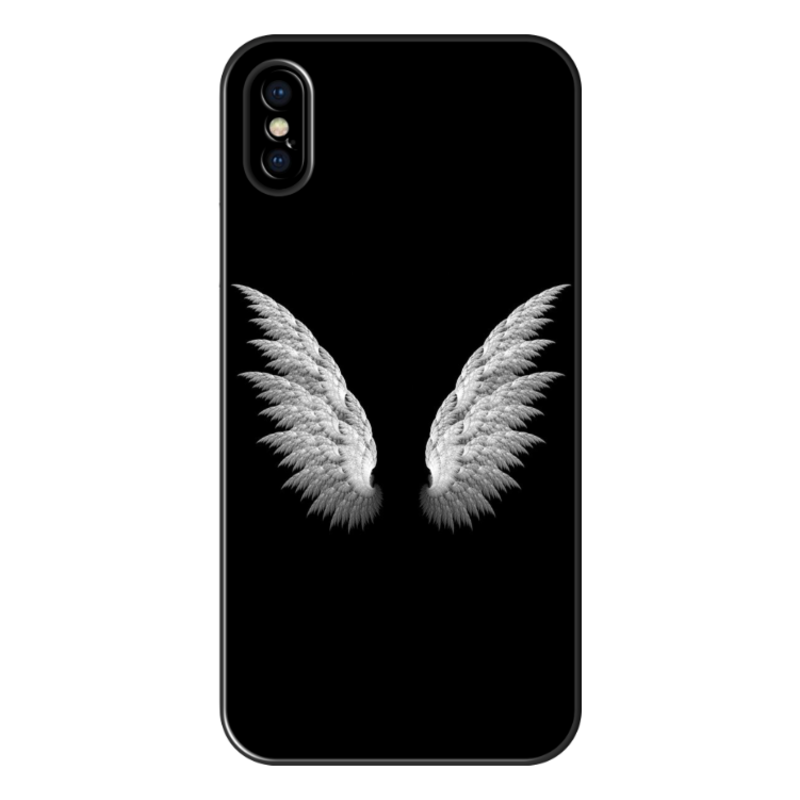 Apple - iPhone X Angel Wings Silikon Kılıf