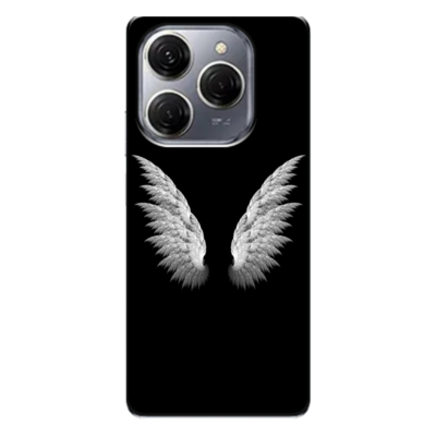 TECNO - Spark 20 Pro 5G Angel Wings Silikon Kılıf