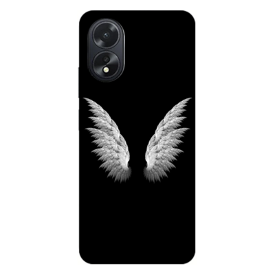 Oppo - A38 Angel Wings Silikon Kılıf