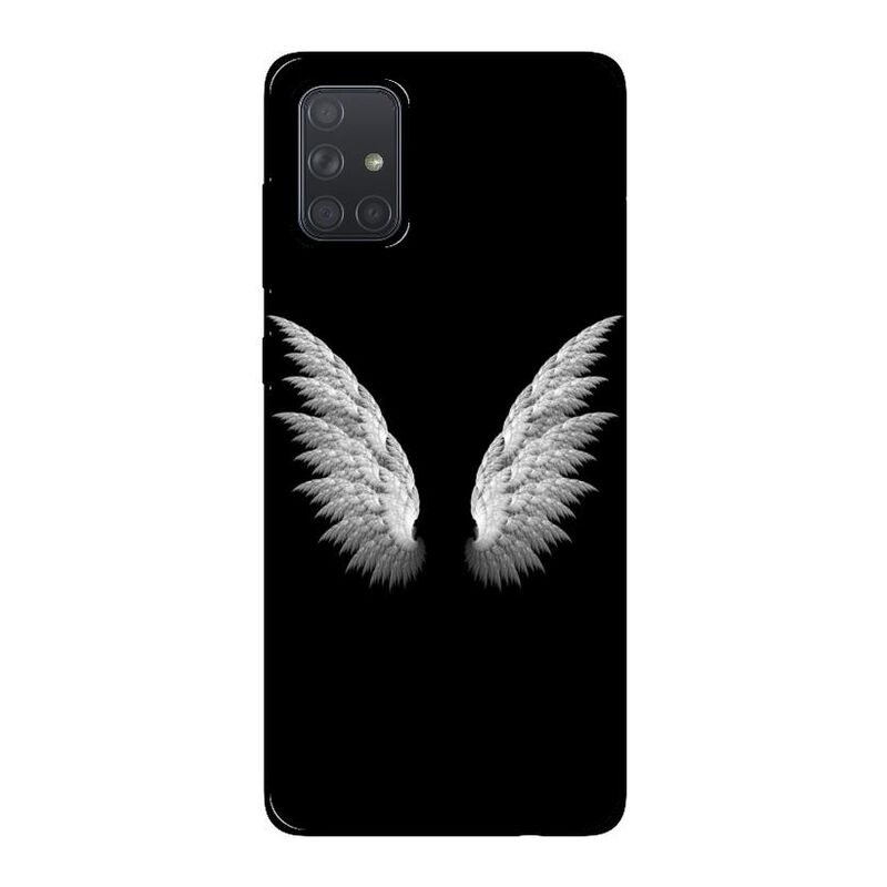 Samsung - Galaxy A71 Angel Wings Silikon Kılıf
