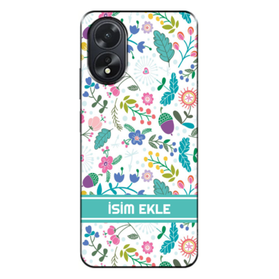 Oppo - A38 İsminize Özel V3 Silikon Kılıf