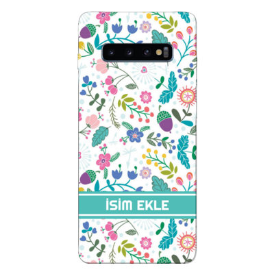 Samsung - Galaxy S10 Plus İsminize Özel V3 Silikon Kılıf