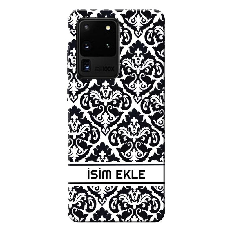Samsung - Galaxy S20 Ultra İsminize Özel V13 Silikon Kılıf