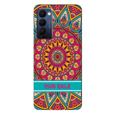 TECNO - Camon 18 İsminize Özel V16 Silikon Kılıf