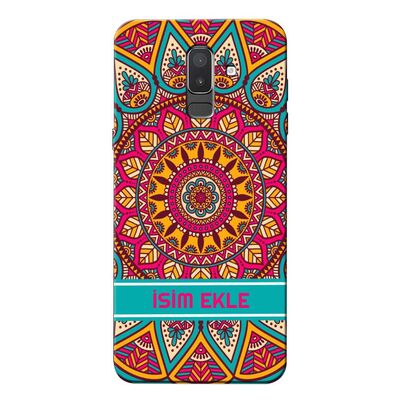 Samsung - Galaxy J8(2018) İsminize Özel V16 Silikon Kılıf