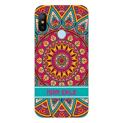 Xiaomi - Mi A2 Lite İsminize Özel V16 Silikon Kılıf