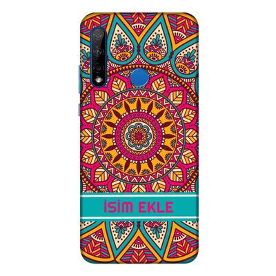 Huawei - P20 Lite 2019 İsminize Özel V16 Silikon Kılıf