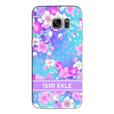 Samsung - Galaxy S7 Edge İsminize Özel V17 Silikon Kılıf