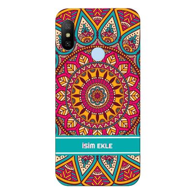 Xiaomi - Mi A2 Lite İsminize Özel V17 Silikon Kılıf