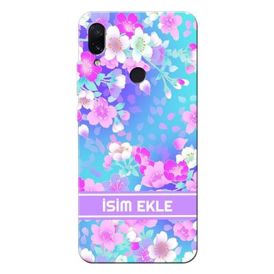Xiaomi - Redmi Note 7 İsminize Özel V17 Silikon Kılıf