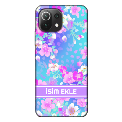 Xiaomi - Mi 11 Lite İsminize Özel V17 Silikon Kılıf