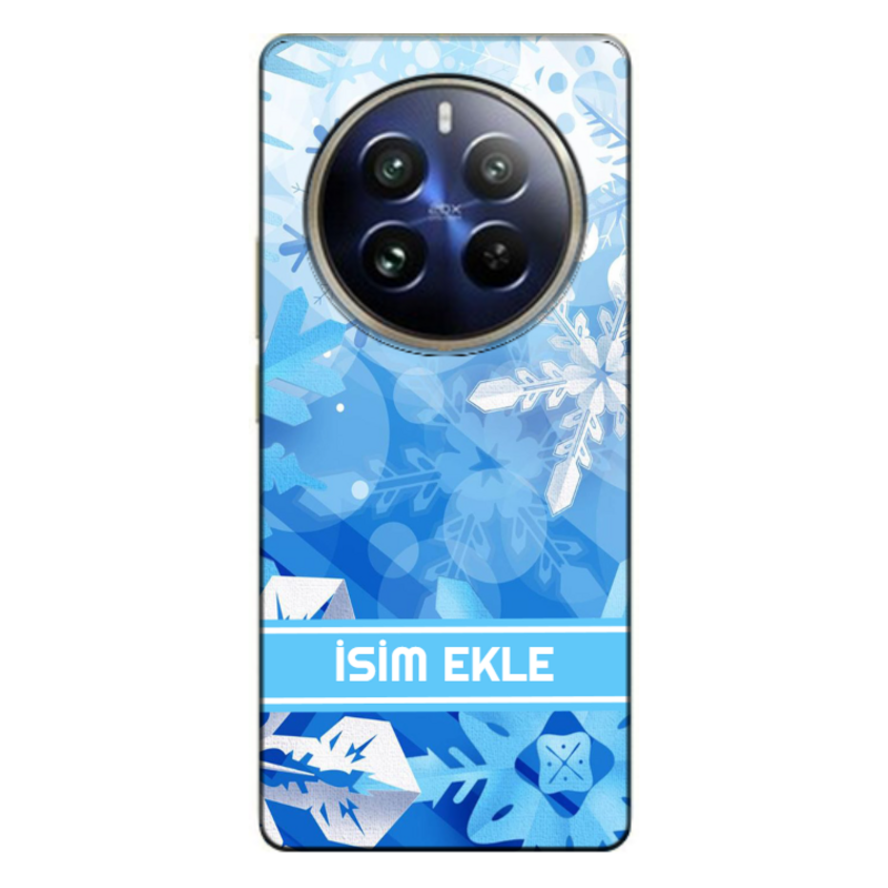 Realme - 12 4G İsminize Özel V18 Silikon Kılıf