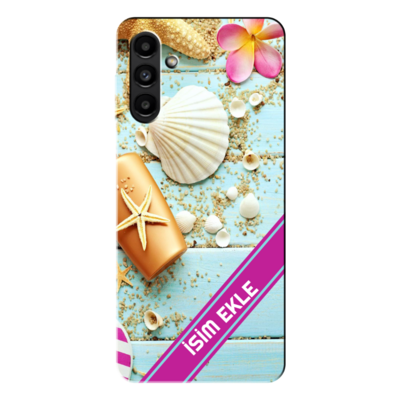 Samsung - Galaxy A13 5G İsminize Özel V27 Silikon Kılıf
