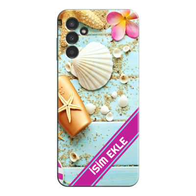 Samsung - Galaxy A35 5G İsminize Özel V27 Silikon Kılıf