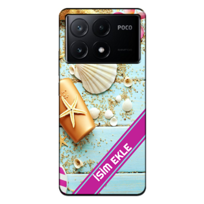 Xiaomi - Poco X6 Pro 5G İsminize Özel V27 Silikon Kılıf