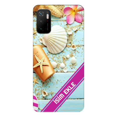 Xiaomi - Poco M3 Pro İsminize Özel V27 Silikon Kılıf