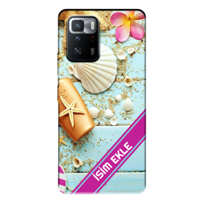 Xiaomi - Poco X3 GT İsminize Özel V27 Silikon Kılıf