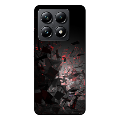 Xiaomi - Mi 14T Kırık Camlar Silikon Kılıf
