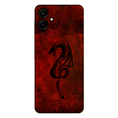 Samsung - Galaxy A06 Red Dragon Silikon Kılıf