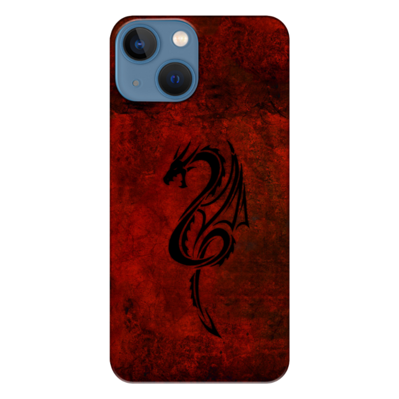 Apple - iPhone 13 Red Dragon Silikon Kılıf