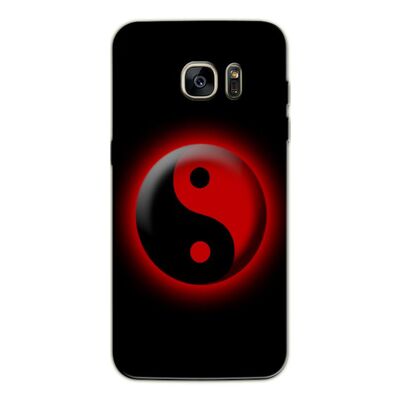Samsung - Galaxy S7 Edge Ying-Yang Silikon Kılıf