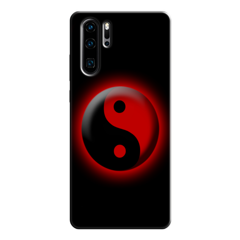 Huawei - P30 Pro Ying-Yang Silikon Kılıf