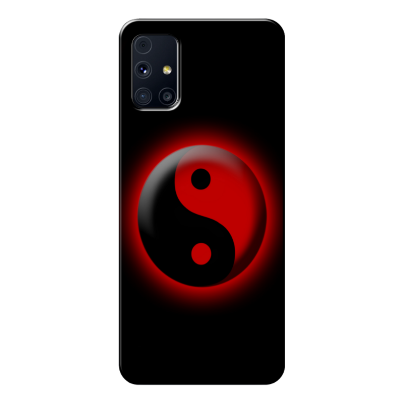 Samsung - Galaxy M51 Ying-Yang Silikon Kılıf