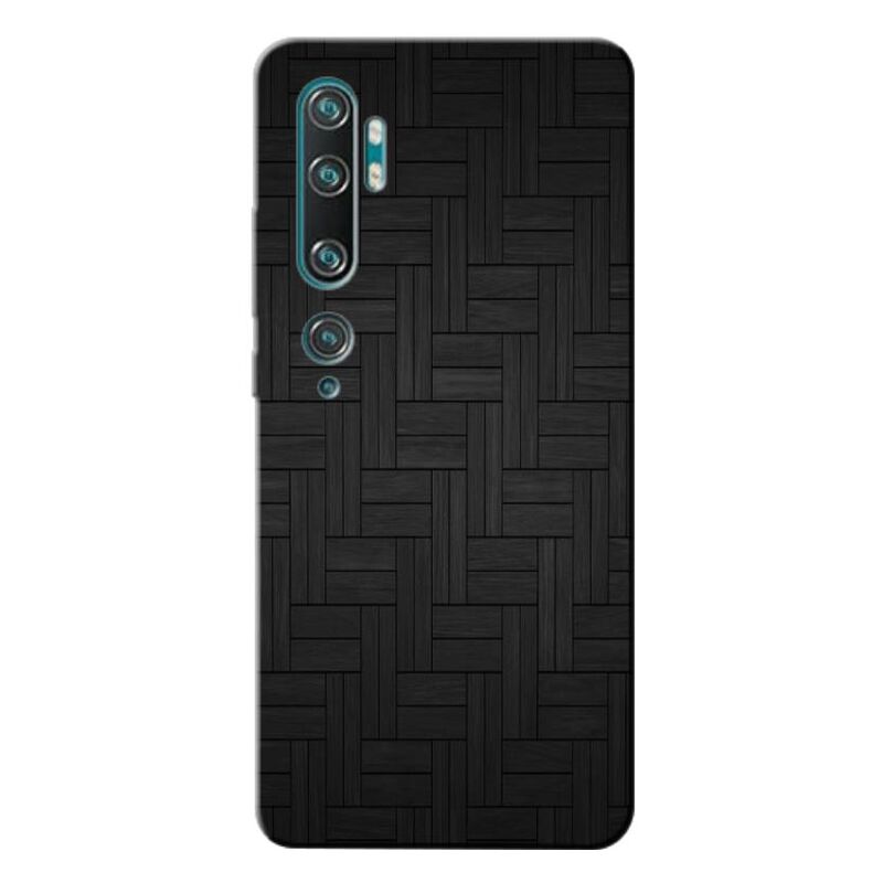 Xiaomi - Mi Note 10 Wood V2 Silikon Kılıf
