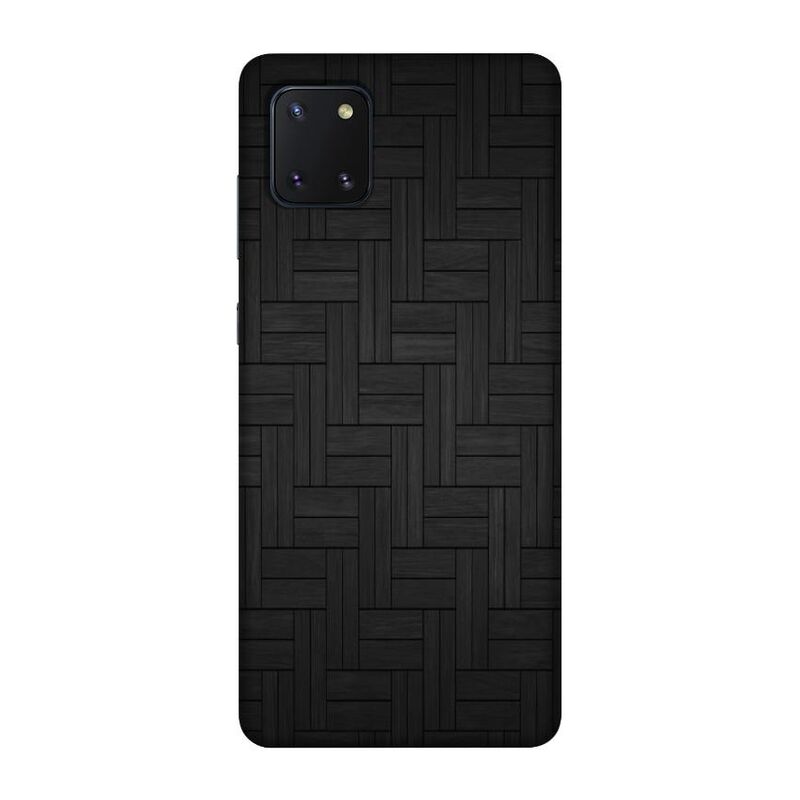 Samsung - Galaxy Note 10 Lite Wood V2 Silikon Kılıf