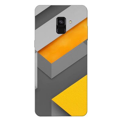 Samsung - Galaxy A8 Plus 2018 Colors V1 Silikon Kılıf