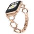 ​​​Apple Watch 42mm-44mm-45mm KRD-56 Metal Kordon (SAAT DAHİL DEĞİLDİR) - Rose Gold