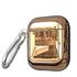 Apple Airpods Kılıf Airbag 08 Silikon - Gold