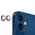 Apple - iPhone 11 CL-06 Taşlı Kamera Lens Koruyucu - Siyah