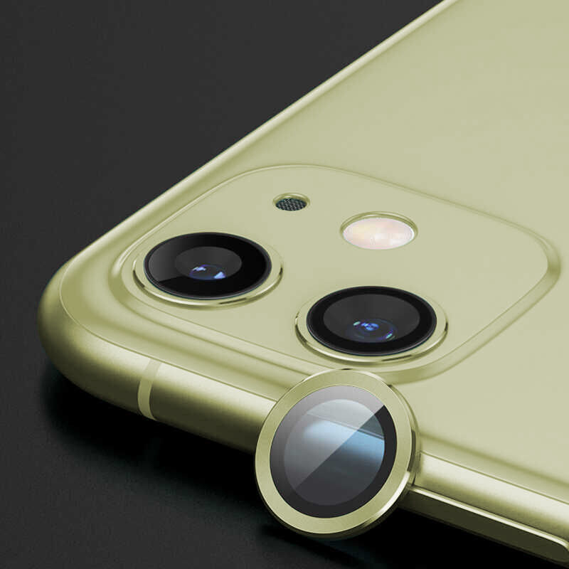 Apple iPhone 11 Kılıf Su Yeşili CL07 Kamera Lens Koruyucu