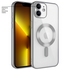 Apple - iPhone 11 Zebana Glint Silikon Kılıf (Kablosuz Şarj Destekli) - Gri