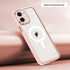 Apple - iPhone 11 Zebana Magsafe Guard Silikon Kılıf (Kablosuz Şarj Destekli) - Rose Gold