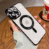 Apple - iPhone 11 Pro Manyetik Kablosuz Şarj Destekli Mona Silikon Kılıf - Siyah