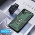 Apple - iPhone 11 Pro Max Panzer Yüzüklü Kılıf - Yeşil