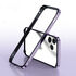 Apple - iPhone 11 Pro Max Zebana Anti-Drop Metal Çerçeve - Derin Mor