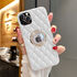 Apple - iPhone 11 Pro Max Zebana Diamond Deri Kılıf - Beyaz
