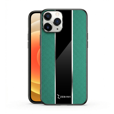 Apple iPhone 11 Pro Max Uyumlu Zebana Premium Deri Kahverengi Kılıf