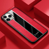 Apple - iPhone 11 Pro Max Zebana Premium Deri Kılıf - Kırmızı