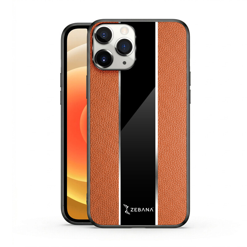 KERA 11冊 Apple iPhone 11 Pro Max Uyumlu Zebana Premium Deri Kahverengi Kılıf