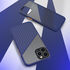 Apple - iPhone 11 Pro Zebana Striped Silikon Kılıf - Mavi