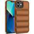 Apple - iPhone 11 Winter Silikon Kılıf - Kahverengi