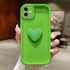 Apple - iPhone 11 Zebana Amour Silikon Kılıf - Açık Yeşil