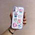 Apple - iPhone 11 Zebana Bear and Rabbit Silikon Kılıf - Lila
